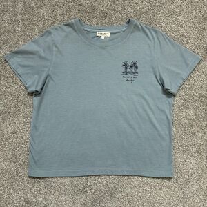 The Lady & The Sailor Shirt Womens Medium Large Blue Tee Supima Kapalua Bay USA